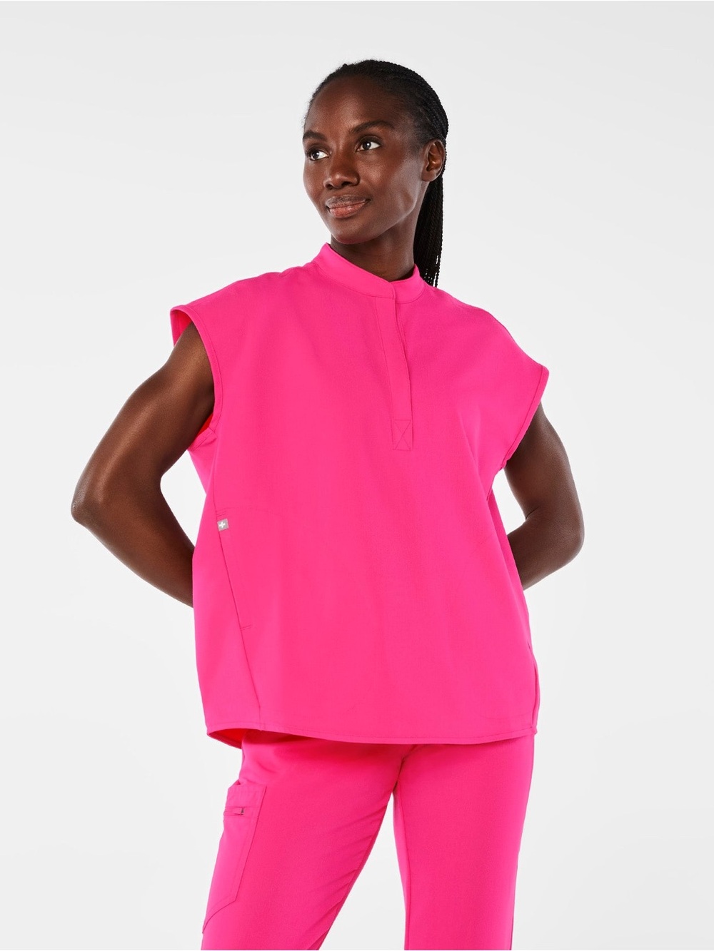 FIGS Rafaela Oversized Scrub Top Size XS